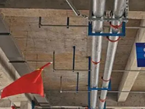 代县管廊支架的安装方法